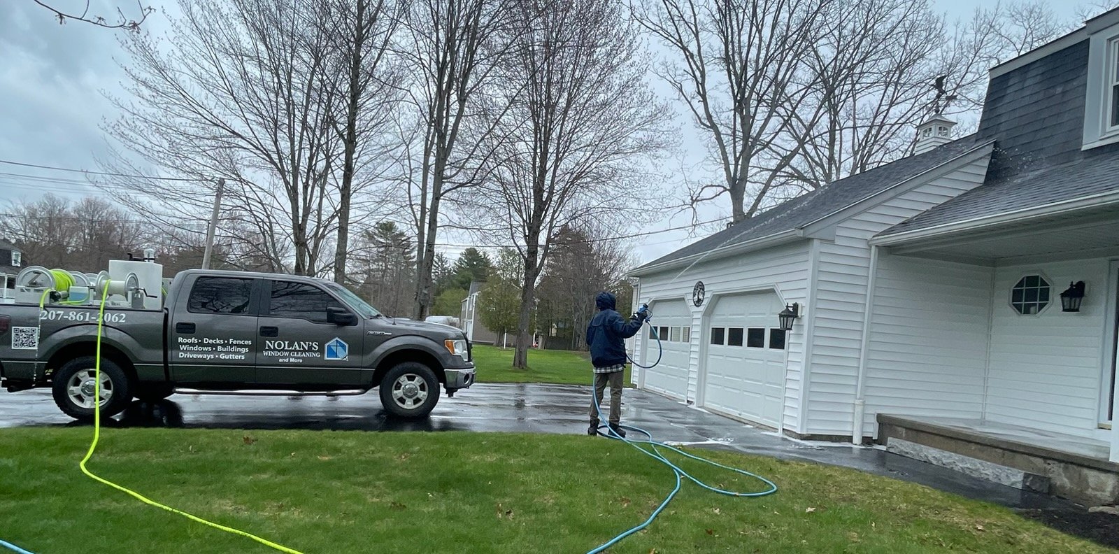 Exterior Soft Wash Results
