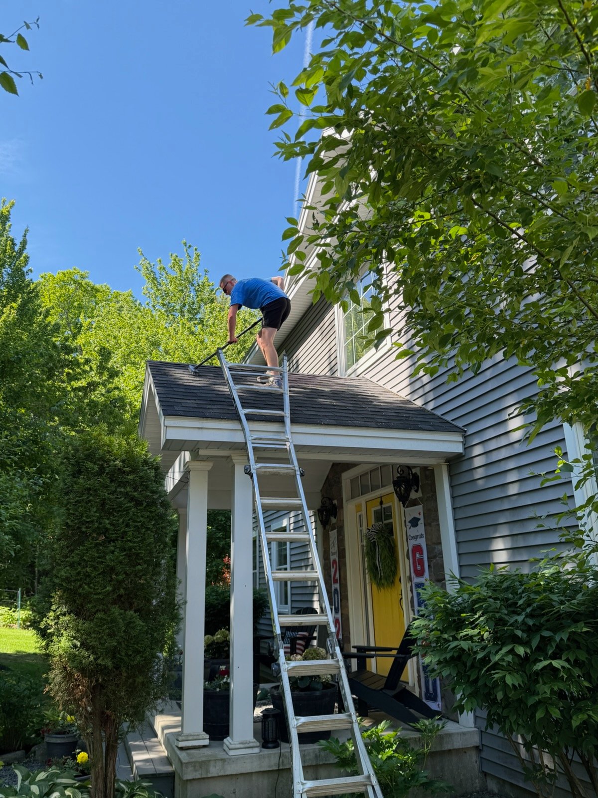 Soft Wash Roof Cleaning 